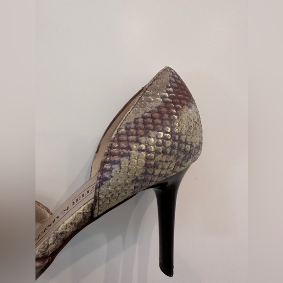 Peter Kaiser snake skin print women's heels Sz 4.5 - Picture 8 of 11